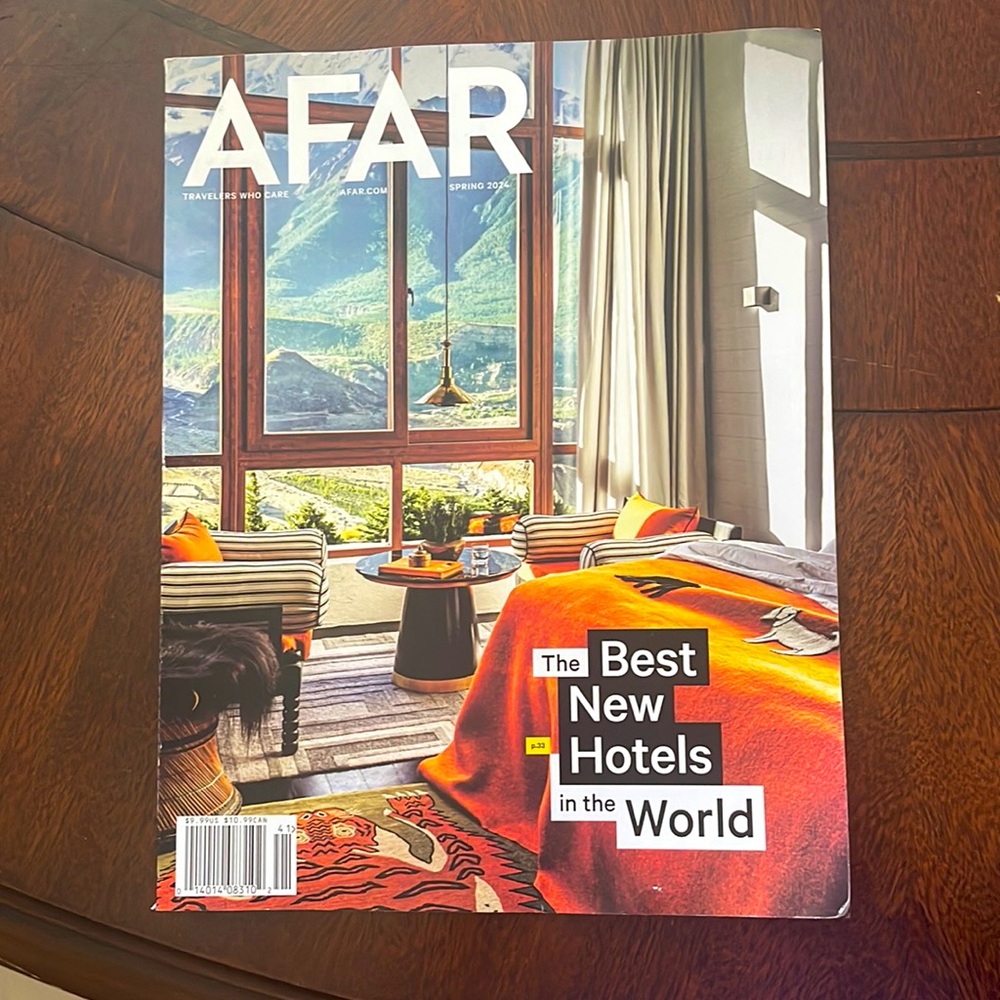 AFAR spring 2024 travel magazine edition